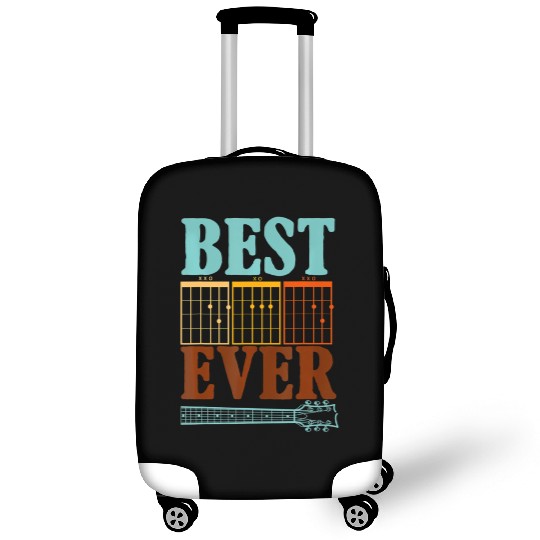 Best Dad Ever Musician Guitarist Musical Luggage Covers