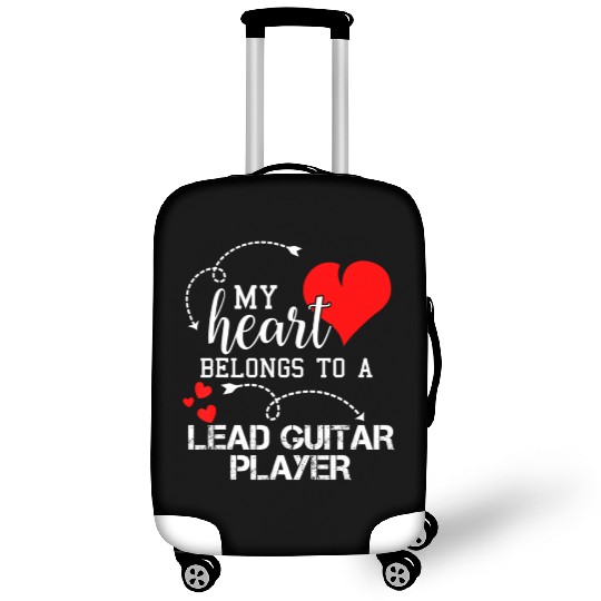 I Love My Lead Guitar Player Husband Wife Luggage Covers