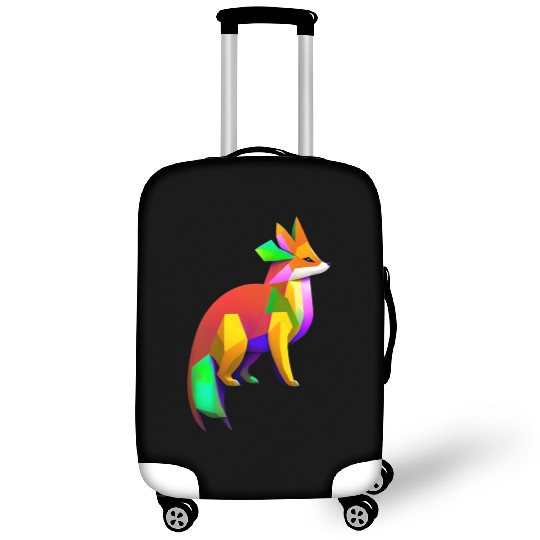 Tangram Fox Luggage Covers