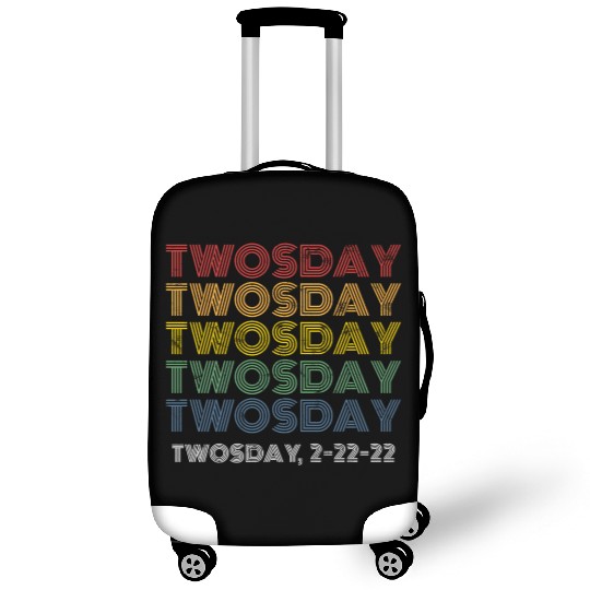 Twosday Tuesday February 22Nd 2022 Rainbow 2 22 22 Luggage Covers