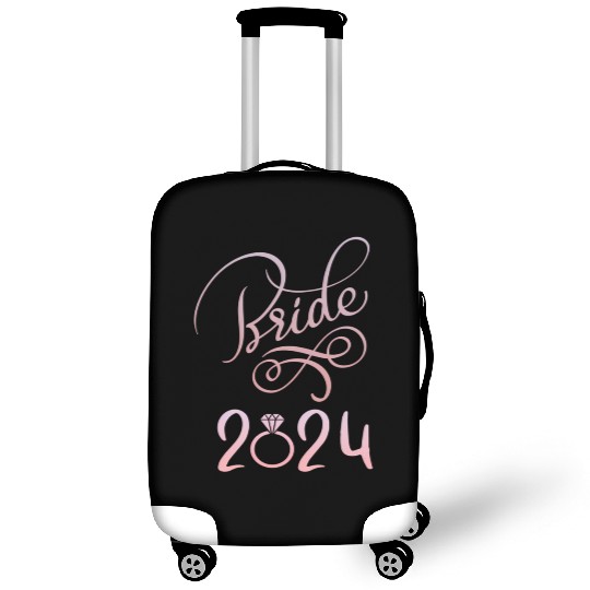 Bride To Be 2024 Fiancã© Engagement Announcement Luggage Covers