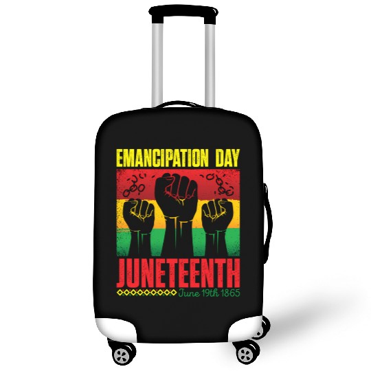 Ecipation Day 1865 African American Juneteenth Fla Luggage Covers