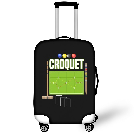 Croquet Player Garden Croquet Golf Sport Luggage Covers