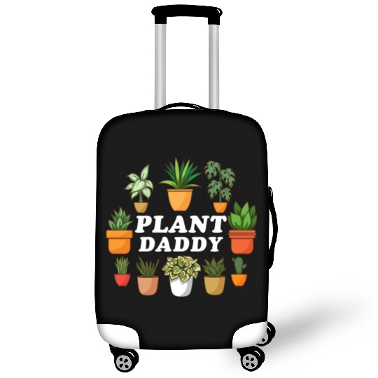 Plant Daddy Gardening Florist Plant Lover Men Luggage Covers