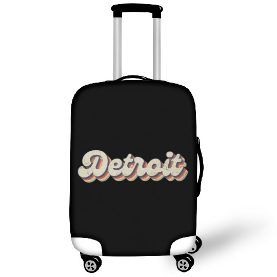 70'S 80'S Usa City - Detroit Luggage Covers