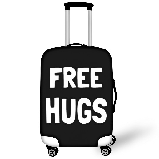 Free Hugs Optimist Hugging Wo Luggage Covers