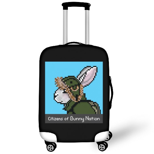 Citizens of Bunny Nation NFT #84 Artwork Luggage Covers