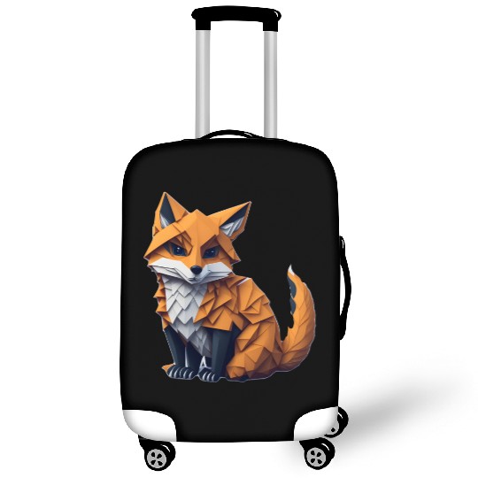 Tangram Fox Luggage Covers