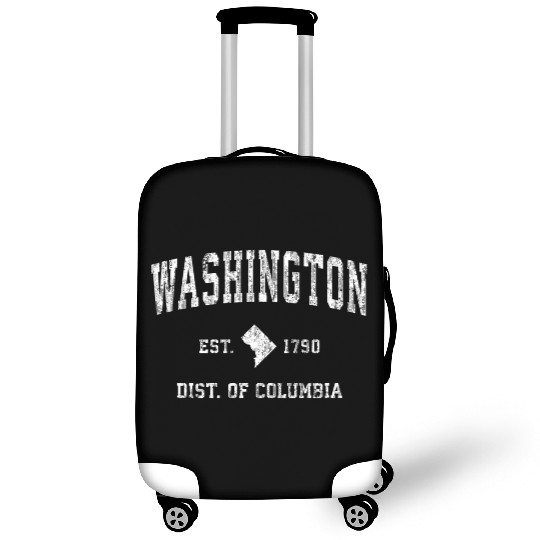 Washington Dc Athletic Sports Luggage Covers