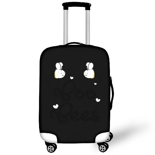 boo bees green Luggage Covers