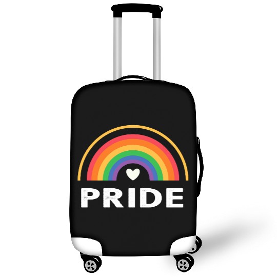 Gay Pride Rainbow Flag Proud Pro LGBTQ p Cool LGBT Luggage Covers