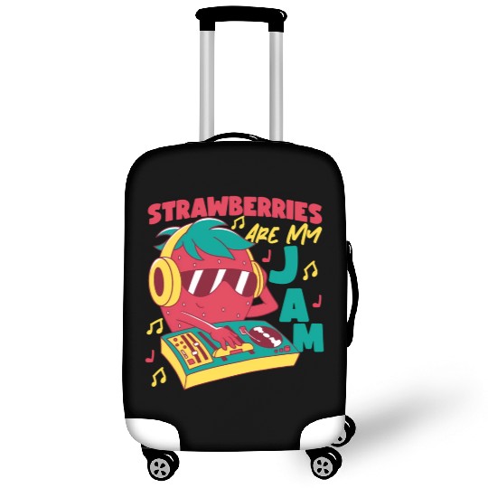 Strawberries Are My Jam Strawberry Luggage Covers