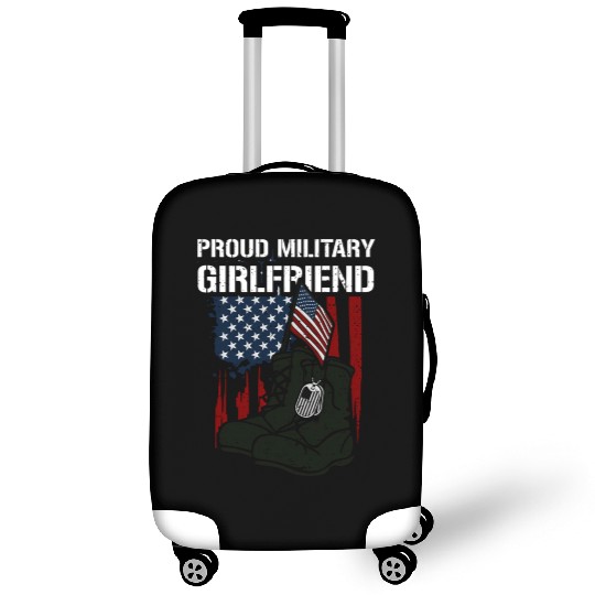Friend Proud Military Friend Memorial Day Luggage Covers