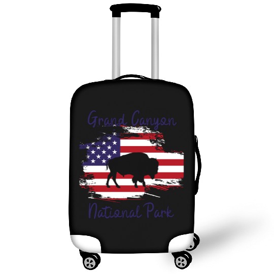 grand canyon national park buffalo Luggage Covers gifts