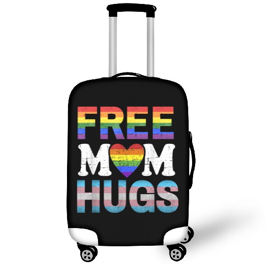 Free Mom Hugs LGBT Pride Free Brother Hugs Luggage Covers