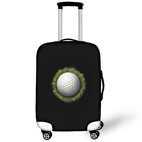 Golf Ball Green Grass Golfer Golf Player Golfing Luggage Covers