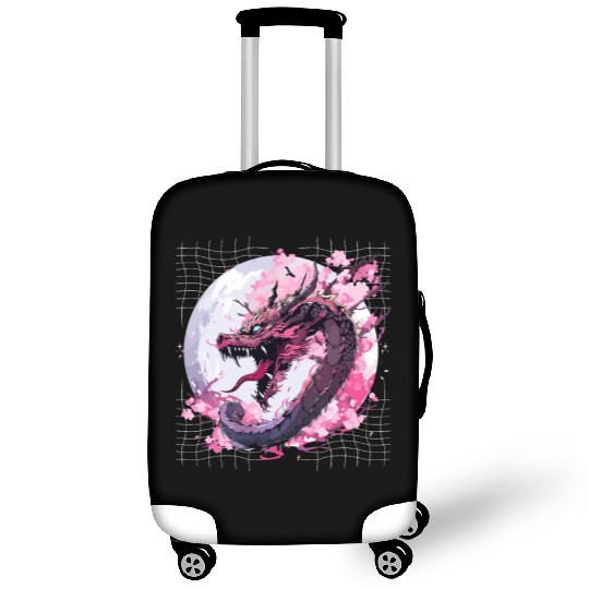 Japanese Dragon Cool Oriental Asian Dragon Humor Luggage Covers