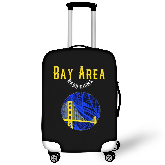 San Francisco Bay Area Bridge Polynesian Warrior T Luggage Covers