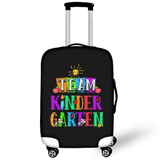 Team Kindergarten Teacher or Student Back To Luggage Covers