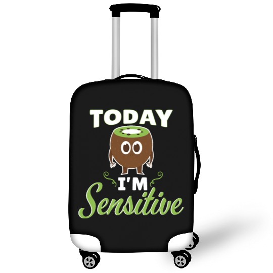 Today Im Sensitive Kiwi Luggage Covers