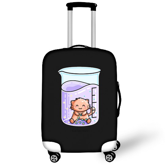 Catalyst Cute Chemistry Cat Pun Luggage Covers