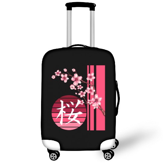 Sakura Flowers Spring Cherry Blossoms Japanese Kan Luggage Covers