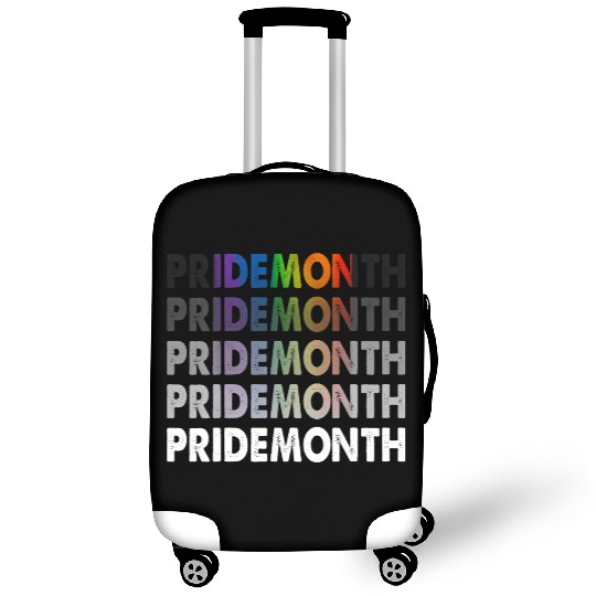 Funny Pride Month Demon LGBT Gay Pride Month Luggage Covers