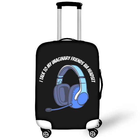 Gamer Imaginary Friends Luggage Covers