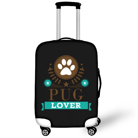 Pug Lover Cute Dog Luggage Covers