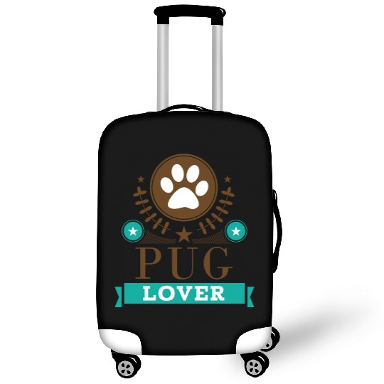 Pug Lover Cute Dog Luggage Covers