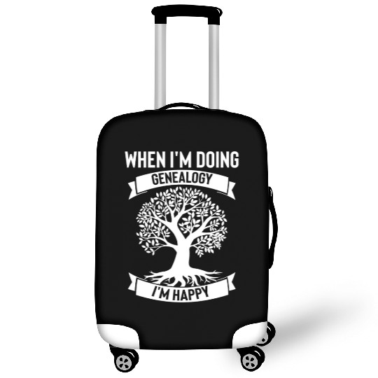 Humorous I'm Genealogy Origins Families Tree Luggage Covers
