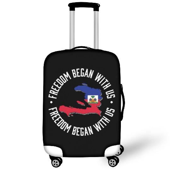 Freedom Began With Us Haiti Heritage Month Luggage Covers