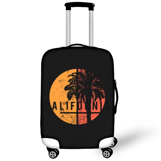 Hollywood California Cool Native Palm Tree Luggage Covers