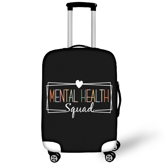 Mental Health Squad Brain Illness Mental Health Luggage Covers
