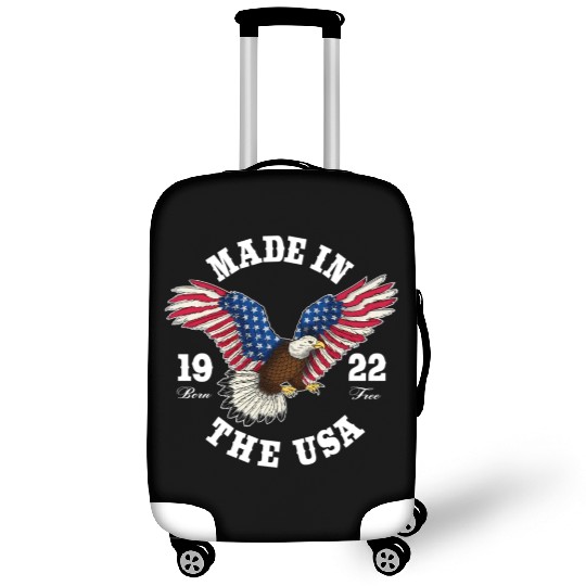 100 Year Old Patriotic Eagle Usa Flag 1922 Luggage Covers