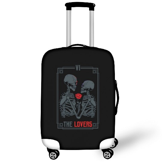 Tarot Card Astrology eleton ull Horror Luggage Covers
