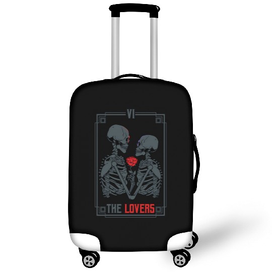 Tarot Card Astrology eleton ull Horror Luggage Covers
