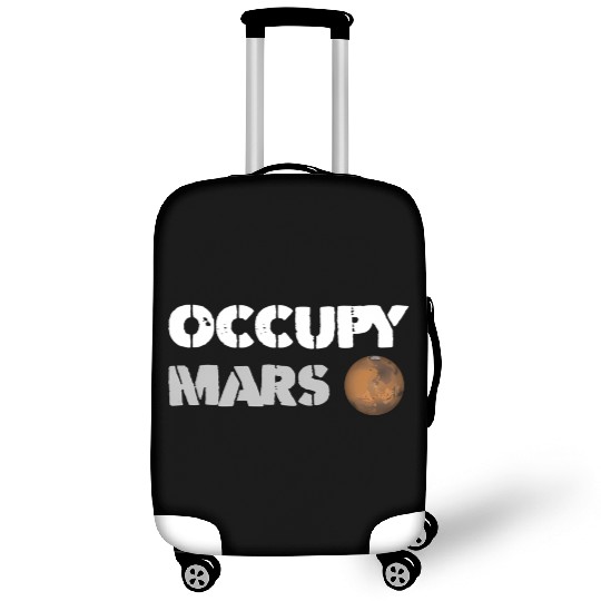 Occupy Mars Replica Science Space Nerd Genius Luggage Covers