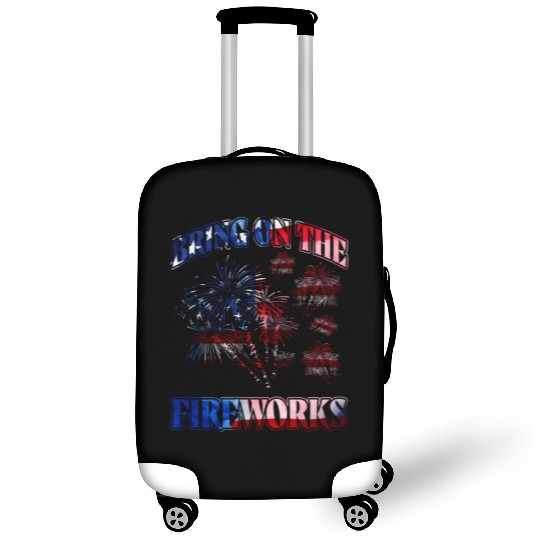 Bring on the Fireworks Luggage Covers