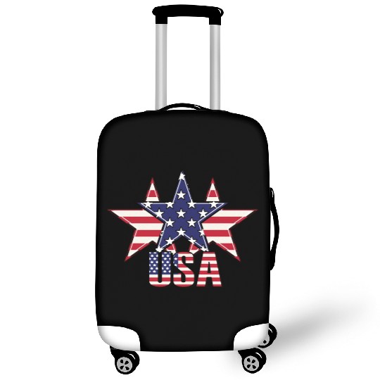 God bless America the land of the free Luggage Covers