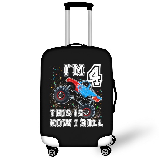 Monster Trucks 4Th Party 4 Luggage Covers