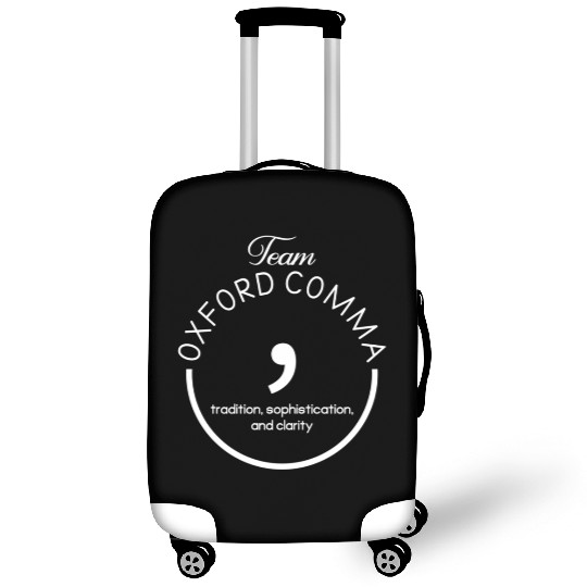 Team Oxford Comma Grammar And Punctuation Luggage Covers