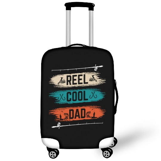 reel cool dad Luggage Covers