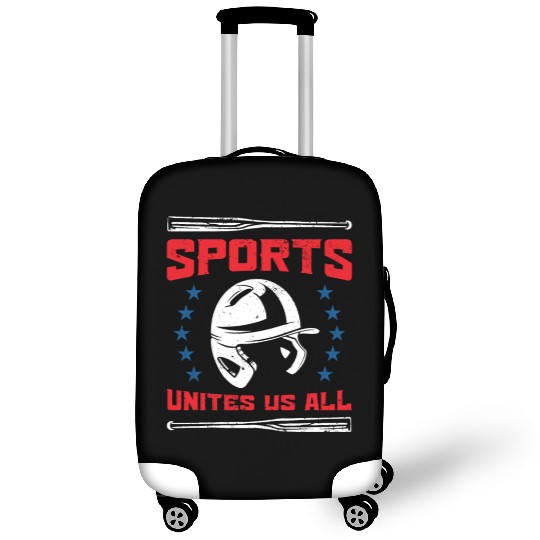 USA Independence American Flag Freedom Sports Luggage Covers