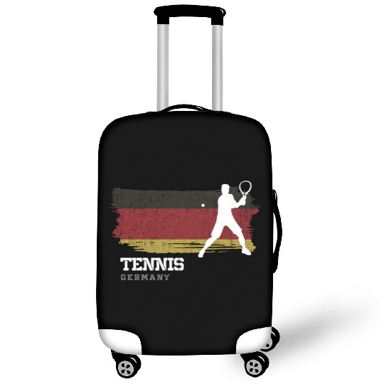 Tennis Germany Flag Team Tennis Player Tennis Luggage Covers