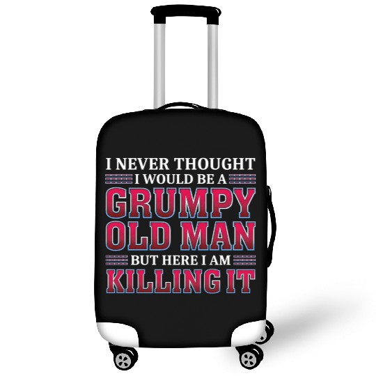 Grumpy Old ing It Grandpa Luggage Covers