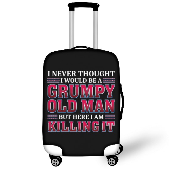 Grumpy Old ing It Grandpa Luggage Covers