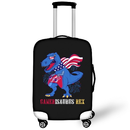 Amerisaurus Rex Independence Day USA Party Luggage Covers