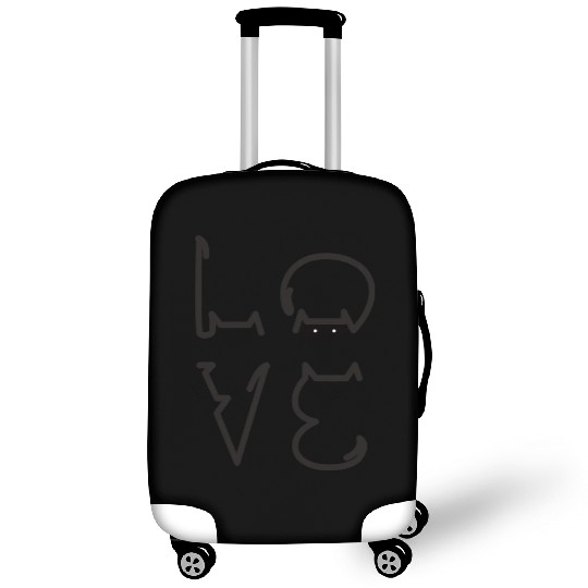 Love For Cat Lover Meow Luggage Covers