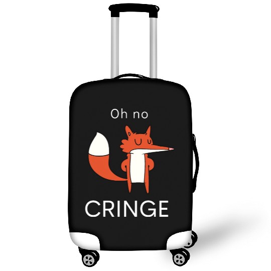 Oh no Cringe Luggage Covers